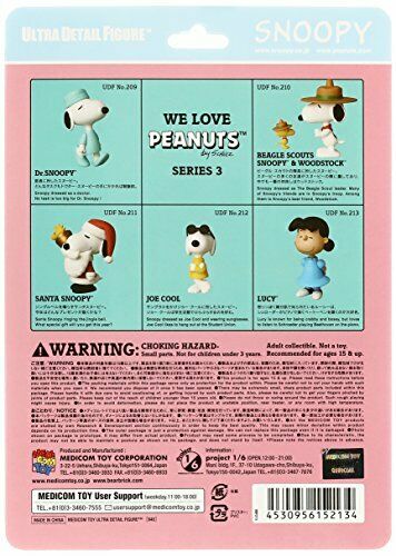 UDF PEANUTS Series 3 LUCY (made of non-scale PVC Painted) NEW from Japan_3