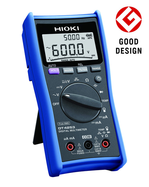 HIOKI DT4253 Digital Multimeter With Instrumentation DC & Temp Range NEW_2