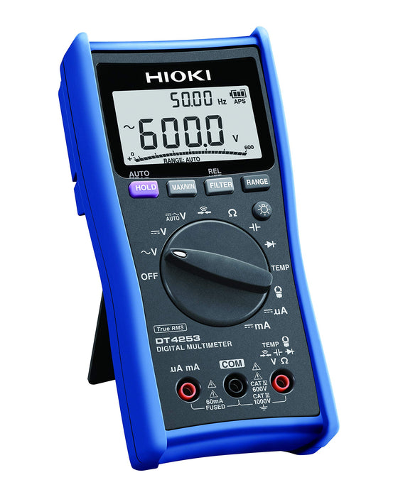 HIOKI DT4253 Digital Multimeter With Instrumentation DC & Temp Range NEW_3