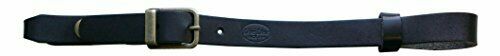 Live Line acoustic guitar strap reather button Black LGSC14 BLK NEW from Japan_1