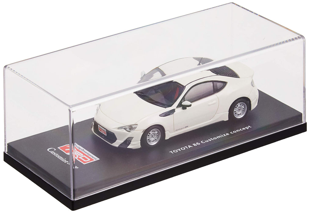 Kokusai Boeki LA-X 1/43 Toyota 86 TRD Customized Concept Satin WhitePearl L43027_3