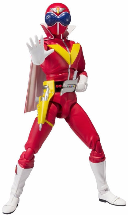 S.H.Figuarts Himitsu Sentai Goranger AKA RANGER Action Figure BANDAI from Japan_1