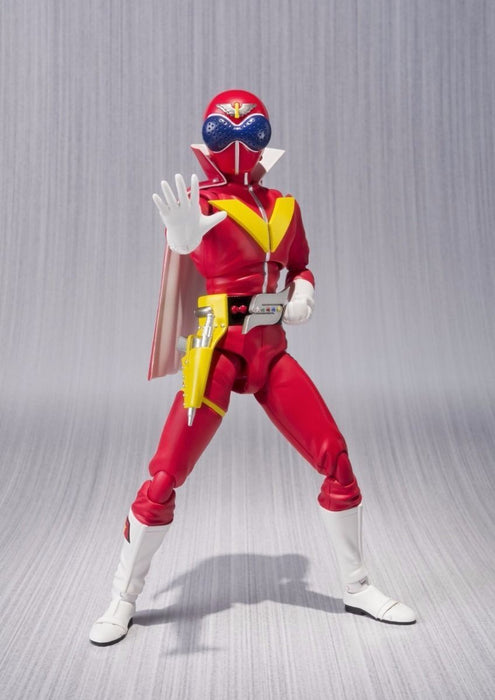 S.H.Figuarts Himitsu Sentai Goranger AKA RANGER Action Figure BANDAI from Japan_2
