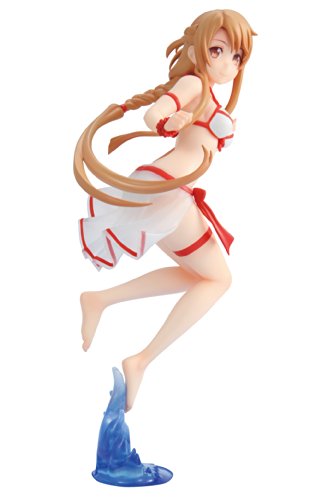 Chara-Ani Sword Art Online Swim Wear Asuna 1/10 Scale Figure from Japan NEW_1