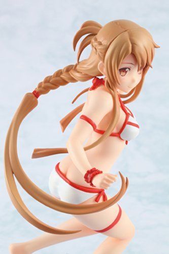 Chara-Ani Sword Art Online Swim Wear Asuna 1/10 Scale Figure from Japan NEW_2