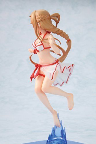 Chara-Ani Sword Art Online Swim Wear Asuna 1/10 Scale Figure from Japan NEW_5