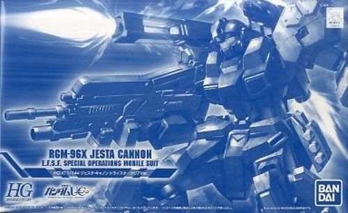 BANDAI HGUC 1/144 RGM-96X JESTA CANNON TRI-STAR CLEAR Ver Model Kit Gundam UC_1