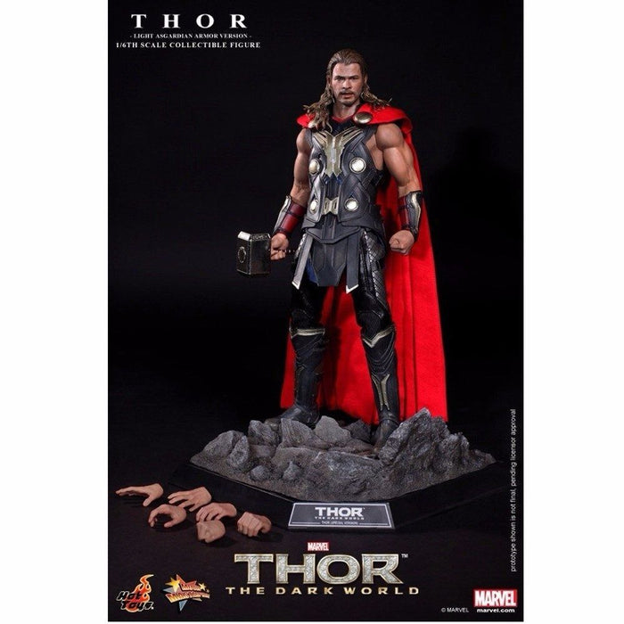 Movie Masterpiece Dark World THOR LIGHT ASGARDIAN ARMOR Ver 1/6 Figure Hot Toys_6