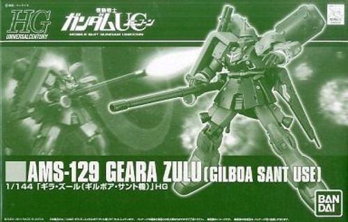 BANDAI HGUC 1/144 AMS-129 GEARA ZULU GILBOA SANT USE Plastic Model Kit Gundam UC_1