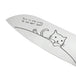 Toa Mere Pere Cat Santoku Blade 14cm Kitchen Knife 770-307 Stainless Steel NEW_3