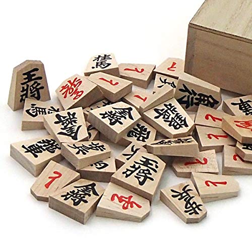 Special shogi piece HAKUEISYOUKAI Made by Natural Wood NEW from Japan_3