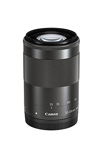 Canon Camera Lens EF-M 55-200mm F4.5-6.3 IS STM Graphite EF-M55-200ISSTM NEW_2
