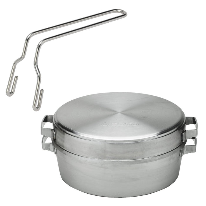 SOTO ST-910DLS Stainless Dutch Oven 10 Inch Dual Lifter Set W33xD27.5xH12.4cm_1