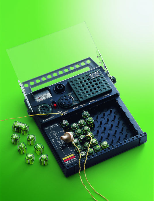 Reprint New Edition Gakken Electronic Block EX-150 Gakken Sta:Ful experiments_2