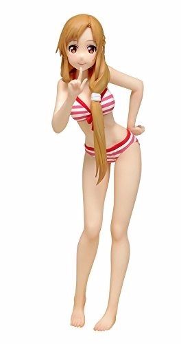 WAVE BEACH QUEENS Sword Art Online Asuna Yuuki 1/10 Figure NEW from Japan_1
