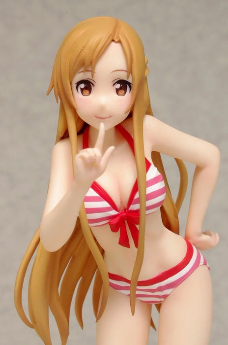 WAVE BEACH QUEENS Sword Art Online Asuna Yuuki 1/10 Figure NEW from Japan_7