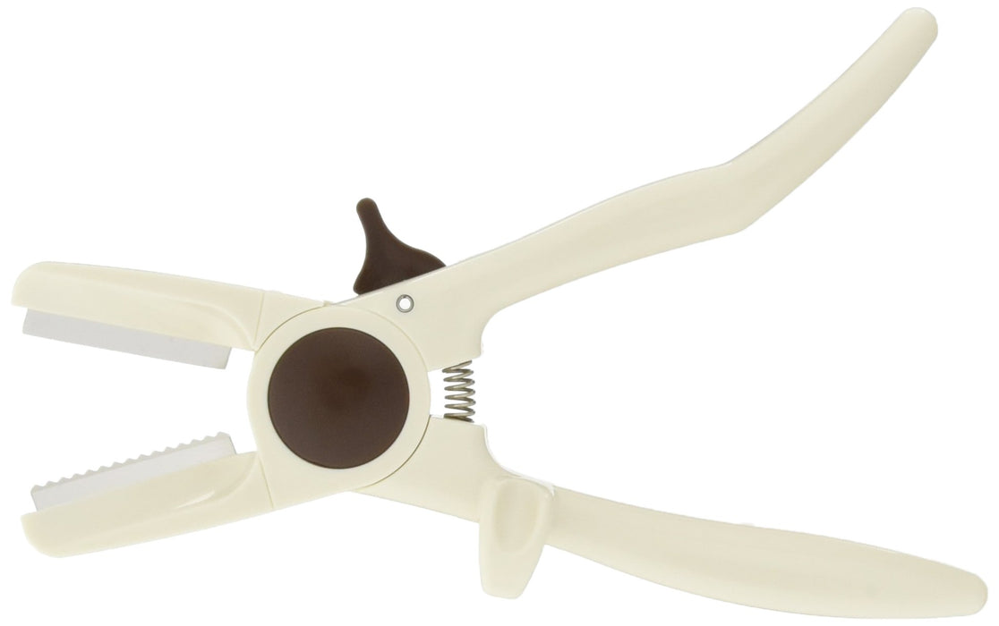 Shimomura Kogyo Made in Japan Full Veg Chestnut Peeler FRK-01 ABS White NEW_1