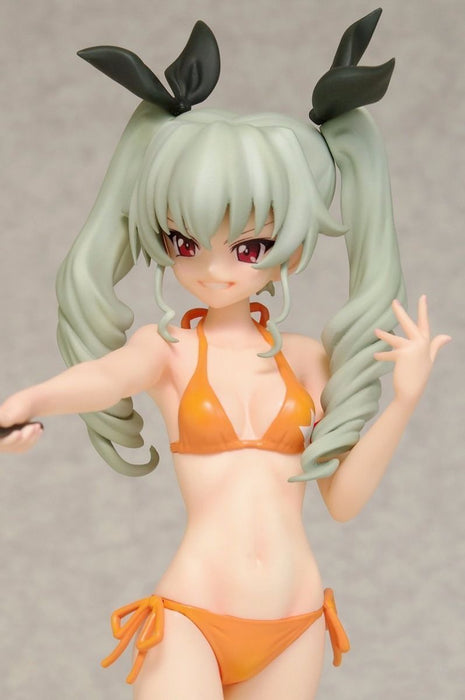 WAVE BEACH QUEENS Girls und Panzer Anchovy 1/10 Scale Figure NEW from Japan_4