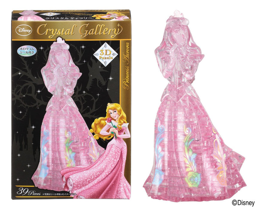 HANAYAMA 39 Piece Crystal Puzzle Sleeping Beauty Princess Aurora 3D ‎63906 NEW_1