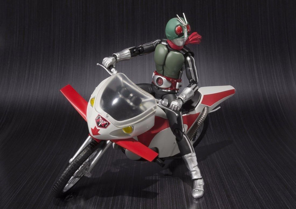 S.H.Figuarts Masked Kamen Rider NEW 1 & NEW CYCLONE Set Action Figure BANDAI_3