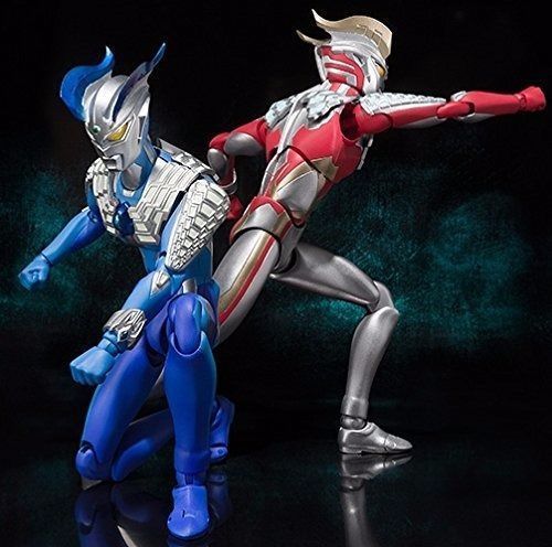 ULTRA-ACT Ultraman Zero STRONG CORONA /  LUNA MIRACLE ZERO Action Figure BANDAI_1