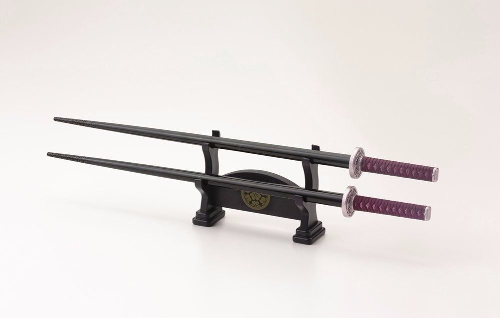 SAMURAI CHOPSTICKS Japanese Sword MOTOCHIKA CHOSOKABE KOTOBUKIYA from Japan_3