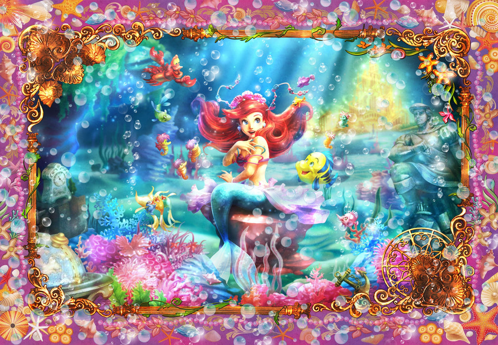 Tenyo Jigsaw Puzzle D-1000-419 Disney Beautiful Little Mermaid Ariel 1000 Pieces_1