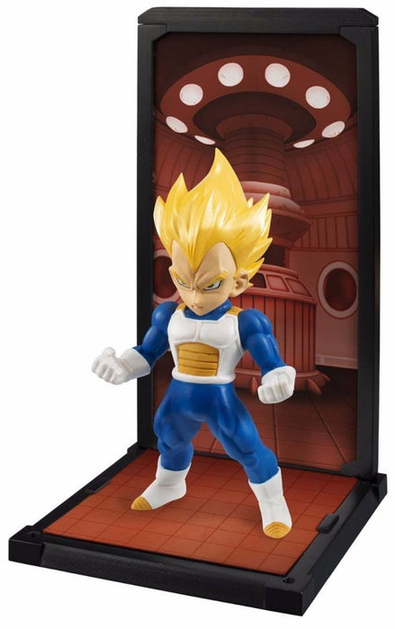 TAMASHII BUDDIES Dragon Ball Z SUPER SAIYAN VEGETA PVC Figure BANDAI from Japan_2