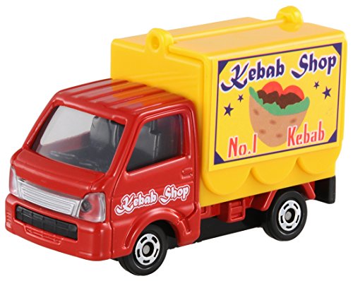 TAKARA TOMY TOMICA No.57 1/55 Scale SUZUKI CARRY MOBILE CATERING TRUCK (Box) NEW_1