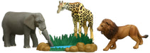 Takara Tomy Ania Ag-01 Savannah Popular Animal Set lion, elephant, giraffe NEW_3