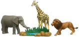 Takara Tomy Ania Ag-01 Savannah Popular Animal Set lion, elephant, giraffe NEW_4