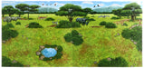 Takara Tomy Ania Ag-01 Savannah Popular Animal Set lion, elephant, giraffe NEW_5