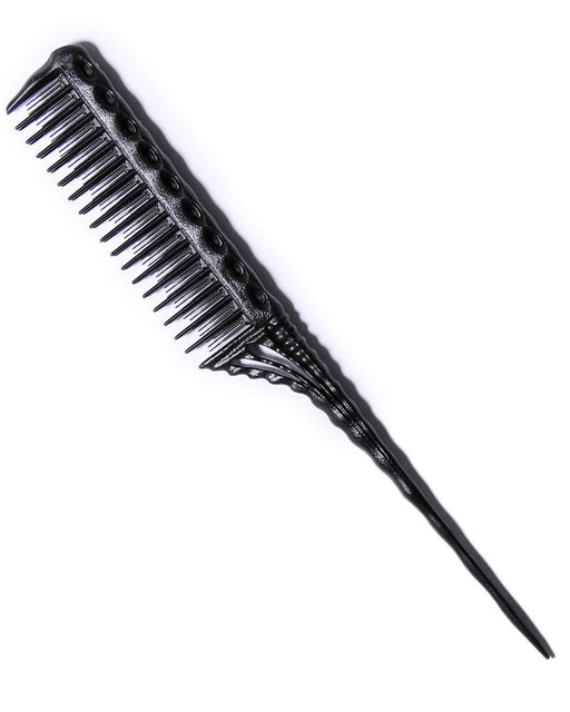 Y.S. PARK Professional Teasing Hair Comb YS-150 Black made in Japan 252mm NEW_1