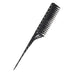 Y.S. PARK Professional Teasing Hair Comb YS-150 Black made in Japan 252mm NEW_2