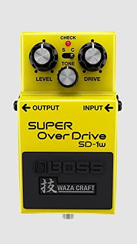 BOSS Waza Craft Series SUPER Over Drive SD-1W Yellow NEW from Japan_1