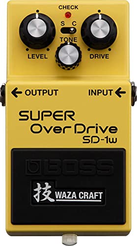 BOSS Waza Craft Series SUPER Over Drive SD-1W Yellow NEW from Japan_2