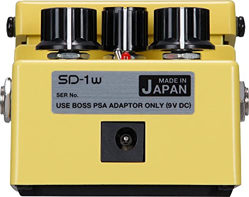 BOSS Waza Craft Series SUPER Over Drive SD-1W Yellow NEW from Japan_3