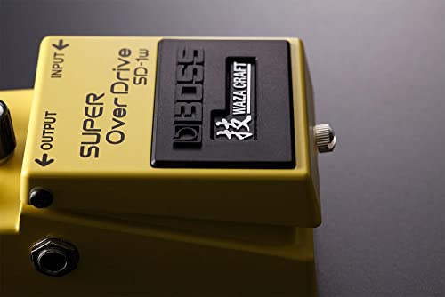 BOSS Waza Craft Series SUPER Over Drive SD-1W Yellow NEW from Japan_4