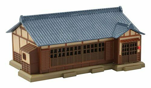 Rokuhan Z Scale Z-Fookey Tiled-Roof House (Dark Blue Roof) NEW from Japan_1