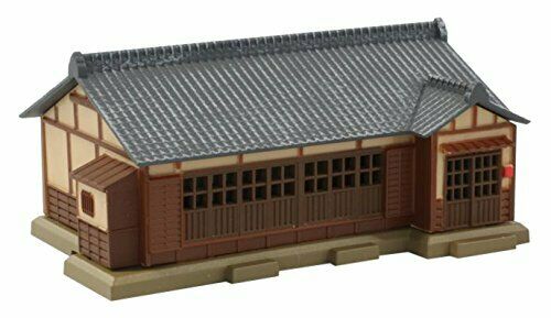 Rokuhan Z Scale Z-Fookey Tiled-Roof House (Gray Roof) NEW from Japan_1