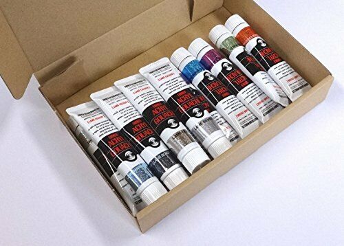 Turner acrylic gouache 20ml special color set lame color series 13-color NEW_2
