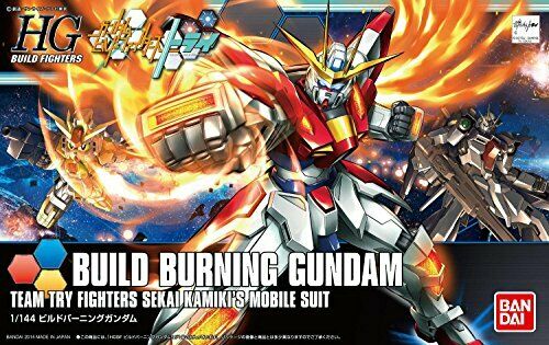 Bandai Build Burning Gundam HGBF 1/144 Gunpla Model Kit NEW from Japan_4