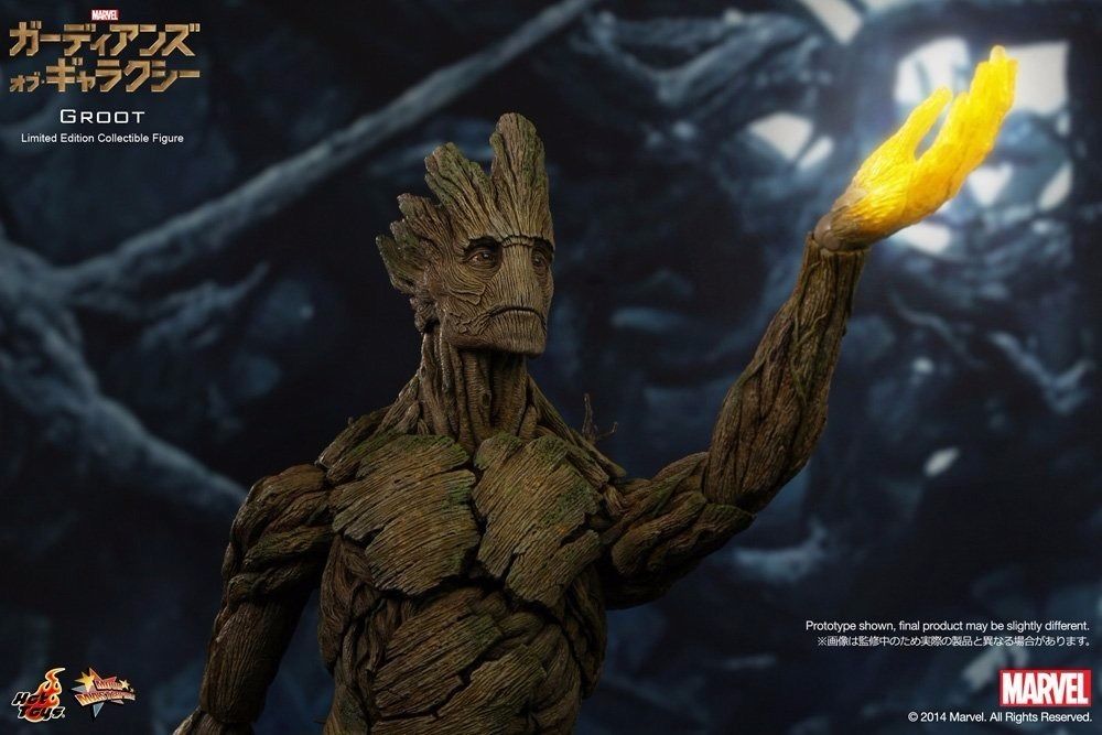 Movie Masterpiece Guardians of The Galaxy GROOT 1/6 Action Figure Hot Toys NEW_5