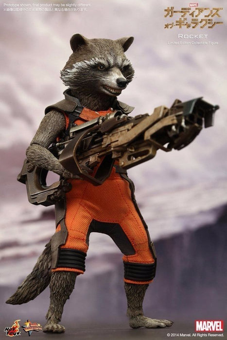 Movie Masterpiece Guardians of The Galaxy ROCKET 1/6 Action Figure Hot Toys NEW_3