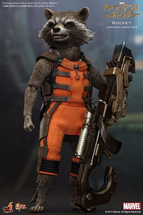 Movie Masterpiece Guardians of The Galaxy ROCKET 1/6 Action Figure Hot Toys NEW_5