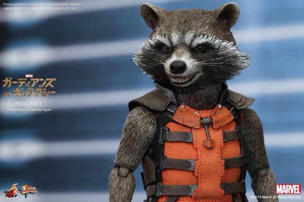 Movie Masterpiece Guardians of The Galaxy ROCKET 1/6 Action Figure Hot Toys NEW_6
