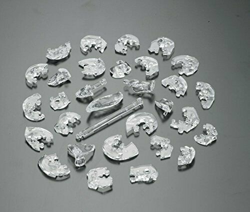 beverly 41 Piece Crystal Puzzle Dachshund / Clear NEW from Japan_3