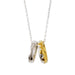 THE KISS Disney Winnie the Pooh necklace Pooh & Piglet DI-SN704-40 40cm Silver_1
