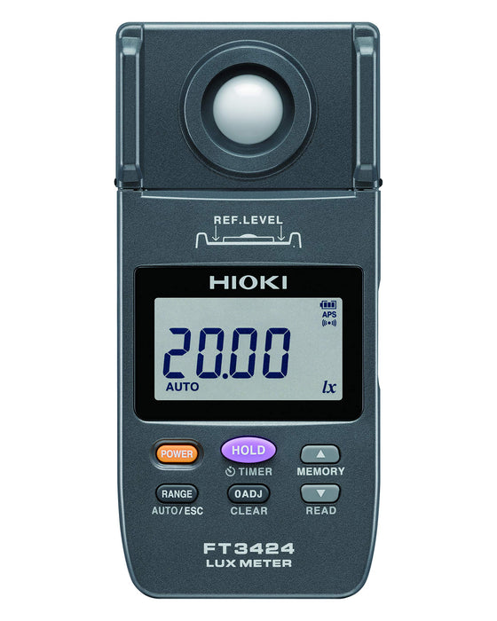 HIOKI FT3424 Illuminometer Measurement of LED lighting Store up to 99 data NEW_4