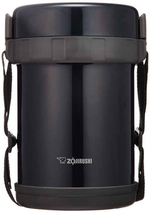 Zojirushi Stainless Steel Thermos Food Jar Lunch Box Navy Black SL-GG18-BD NEW_3
